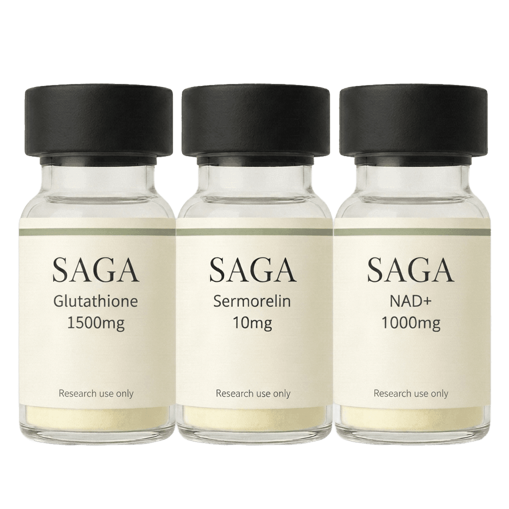 NAD+ / Sermorelin / GSH Stack